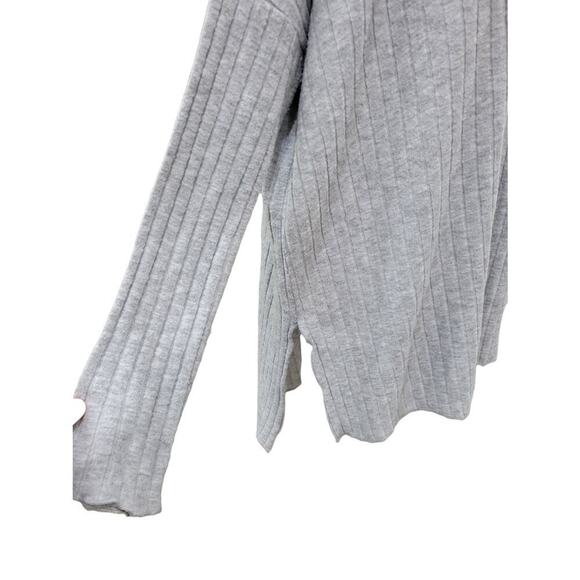 Out From Under Women's Turtleneck Sweater Grey Size Small Tunic Pullover‎ - Picture 8 of 10